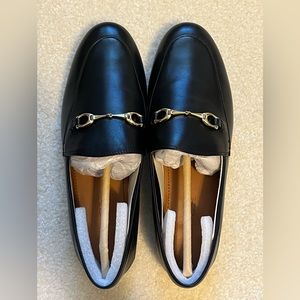 Coach Haley Leather Loafer Black 7.5B